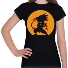 PRINTFASHION SonGoku - Női póló - Fekete női póló