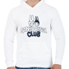 PRINTFASHION Sonny Angel Club - Férfi kapucnis pulóver - Fehér