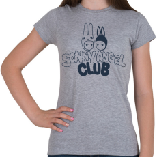 PRINTFASHION Sonny Angel Club - Női póló - Sport szürke