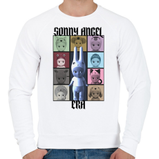 PRINTFASHION Sonny Angel Era - Férfi pulóver - Fehér