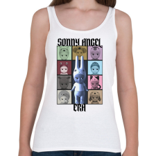 PRINTFASHION Sonny Angel Era - Női atléta - Fehér női trikó