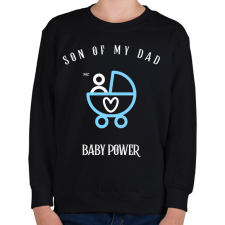 PRINTFASHION SONOFMYDAD - Gyerek pulóver - Fekete gyerek pulóver, kardigán