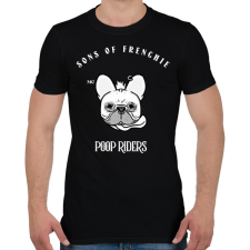 PRINTFASHION SONSOFFRENCHIE - Férfi póló - Fekete férfi póló