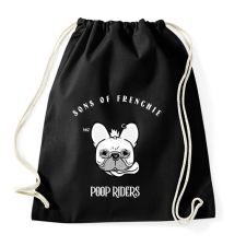 PRINTFASHION SONSOFFRENCHIE - Sportzsák, Tornazsák - Fekete tornazsák
