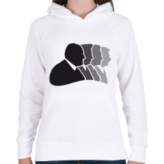 PRINTFASHION Sopranos - Női kapucnis pulóver - Fehér