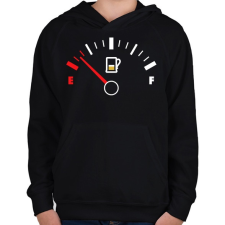 PRINTFASHION Sör Tank - Gyerek kapucnis pulóver - Fekete gyerek pulóver, kardigán