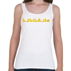 PRINTFASHION Söribarik - Női atléta - Fehér
