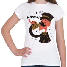 PRINTFASHION Söröm - S-öröm - Női póló - Fehér női póló