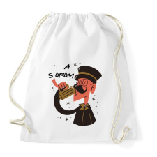 PRINTFASHION Söröm - S-öröm - Sportzsák, Tornazsák - Fehér tornazsák