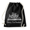 PRINTFASHION Sorry, I'm Booked. - Sportzsák, Tornazsák - Fekete
