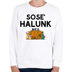 PRINTFASHION SOSE' HALUNK MEG - Gyerek pulóver - Fehér