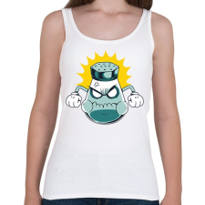 PRINTFASHION Sószóró - Női atléta - Fehér női trikó