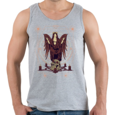 PRINTFASHION Sötét angyal - Férfi atléta - Sport szürke