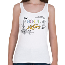 PRINTFASHION Soul sisters - Női atléta - Fehér