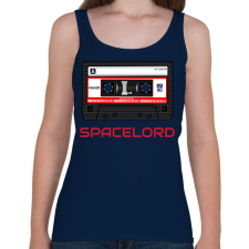 PRINTFASHION SPACELORD - Női atléta - Sötétkék női trikó