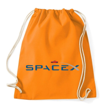 PRINTFASHION SpaceX - Tesla Roadster - Sportzsák, Tornazsák - Narancssárga tornazsák