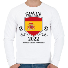 PRINTFASHION Spain 2022 - Férfi pulóver - Fehér férfi pulóver, kardigán