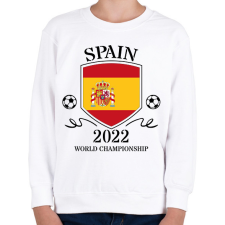 PRINTFASHION Spain 2022 - Gyerek pulóver - Fehér gyerek pulóver, kardigán