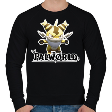 PRINTFASHION Sparkit - palworld - Férfi pulóver - Fekete férfi pulóver, kardigán