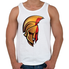 PRINTFASHION Sparta - Férfi atléta - Fehér