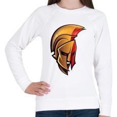 PRINTFASHION Sparta - Női pulóver - Fehér