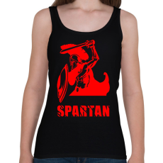 PRINTFASHION spartan - Női atléta - Fekete