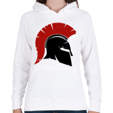 PRINTFASHION Spartan  - Női kapucnis pulóver - Fehér