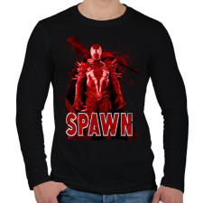 PRINTFASHION spawn - Férfi hosszú ujjú póló - Fekete férfi póló