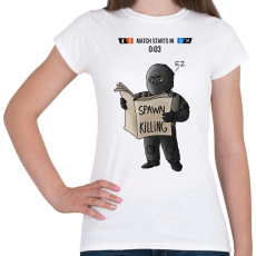 PRINTFASHION Spawn Killing - Női póló - Fehér