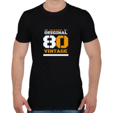 PRINTFASHION Special edition original 80 - Férfi póló - Fekete férfi póló