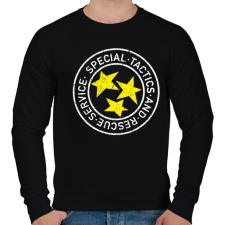 PRINTFASHION special - Férfi pulóver - Fekete férfi pulóver, kardigán