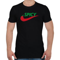 PRINTFASHION Spicy - Férfi póló - Fekete