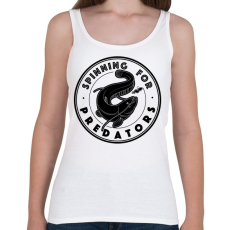 PRINTFASHION SpinningForPredators - Női atléta - Fehér