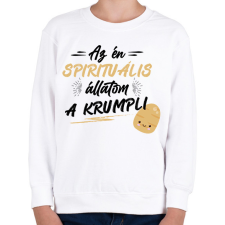 PRINTFASHION Spirituális állat - Gyerek pulóver - Fehér gyerek pulóver, kardigán