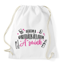 PRINTFASHION Spirituális állatom - Smink - Sportzsák, Tornazsák - Fehér tornazsák