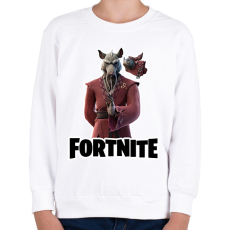 PRINTFASHION Splinter - fortnite - Gyerek pulóver - Fehér