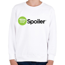 PRINTFASHION Spoiler - Gyerek pulóver - Fehér gyerek pulóver, kardigán
