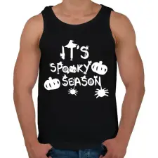 PRINTFASHION spooky.season.w - Férfi atléta - Fekete atléta, trikó