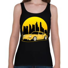 PRINTFASHION Sport autó  - Női atléta - Fekete