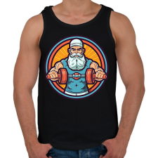 PRINTFASHION Sport - Férfi atléta - Fekete atléta, trikó