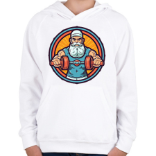 PRINTFASHION Sport - Gyerek kapucnis pulóver - Fehér gyerek pulóver, kardigán