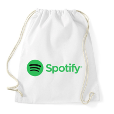 PRINTFASHION Spotify - Sportzsák, Tornazsák - Fehér tornazsák