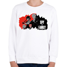 PRINTFASHION SpyXFamily - Gyerek pulóver - Fehér