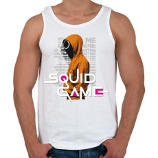 PRINTFASHION squid game art 2 - Férfi atléta - Fehér