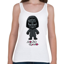 PRINTFASHION Squid Game Doll - Női atléta - Fehér női trikó