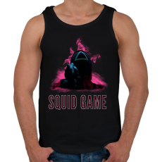 PRINTFASHION squid game - Férfi atléta - Fekete