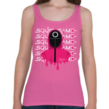 PRINTFASHION SQUID GAME - kör - Női atléta - Rózsaszín női trikó