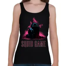 PRINTFASHION squid game - Női atléta - Fekete női trikó
