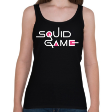 PRINTFASHION Squid Game - Női atléta - Fekete női trikó