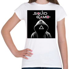 PRINTFASHION Squid Game - Női póló - Fehér női póló
